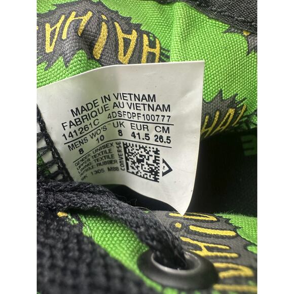 Converse All Star DC Batman THE JOKER Chuck Taylor Shoes Unisex Men's 8 Wo's 10 - Picture 11 of 16